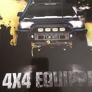 Off Road tjm 4x4 Catalog Book laynard set Austrailia Edition Toyota Jeep Ford